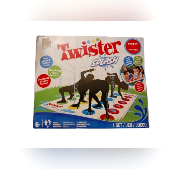 hasboro Other - 🔵🔴🟡🟢NWT... FUN GAME...TWISTER SPLASH🟢🟡🔴🔵